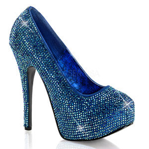 Rhinestone Platform Stiletto High Heel Shoes